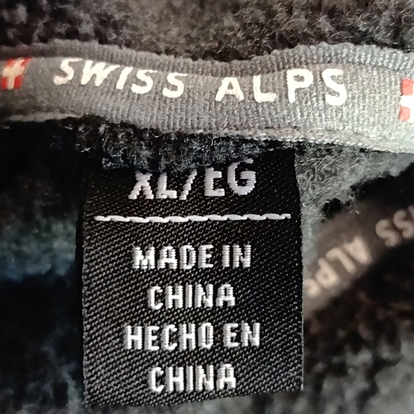 Swiss Alps Womens Lightweight Full-Zip Polar Soft Fleece Jacket Long-Sleeve XL - Picture 9 of 10